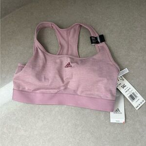 NWT Adidas Light Pink Sports Bra Size A-C Small
